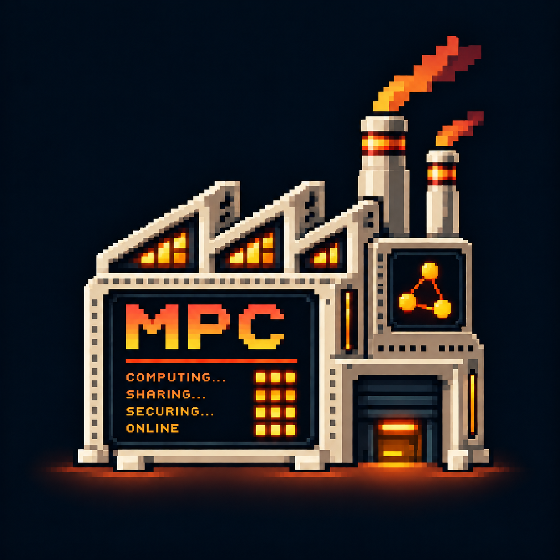 MPC pixel-art factory logo